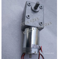 GW600 DC 12V Micro Brush DC Motor 15W 90 Degrees Small Size Dual Shaft Single Shaft Worm DC Gear Motor Speed Adjustment